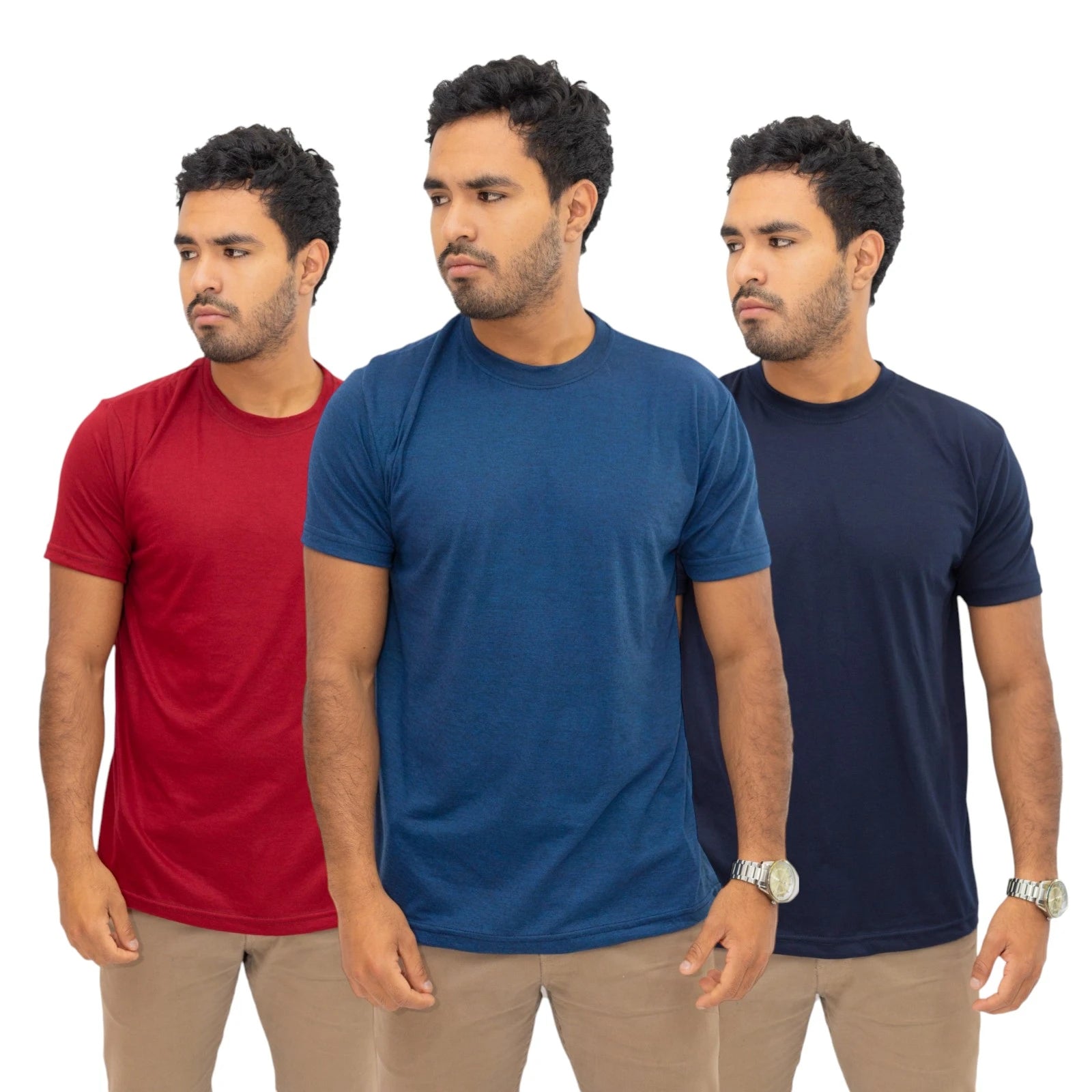 🔥PACK SORPRESA x 3 Polos MANGA CORTA BASIC - 1 Pack x S/19.50