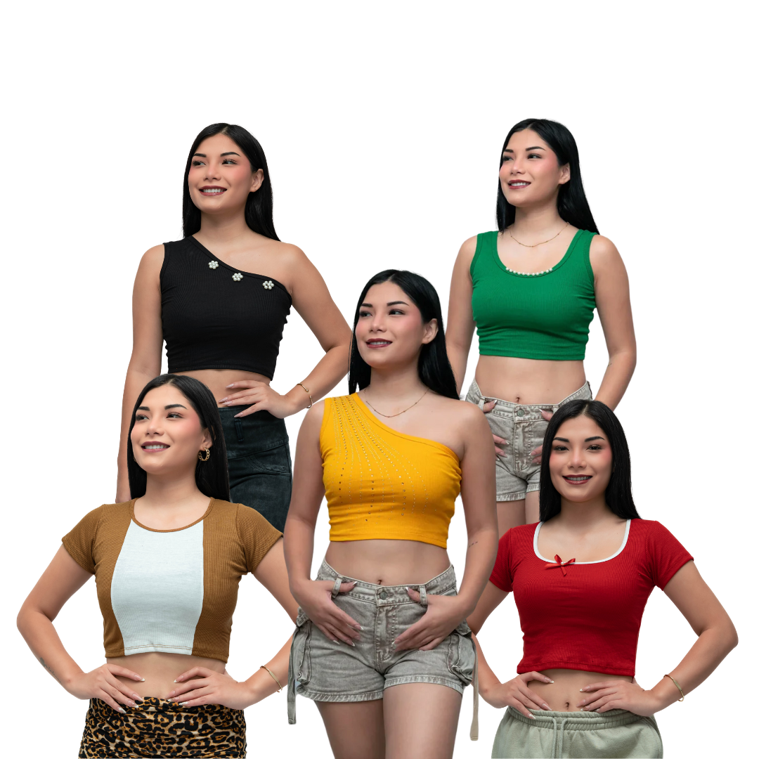 🔥PACK SORPRESA x 3 TOP - 1 PACK x S/ 24.00