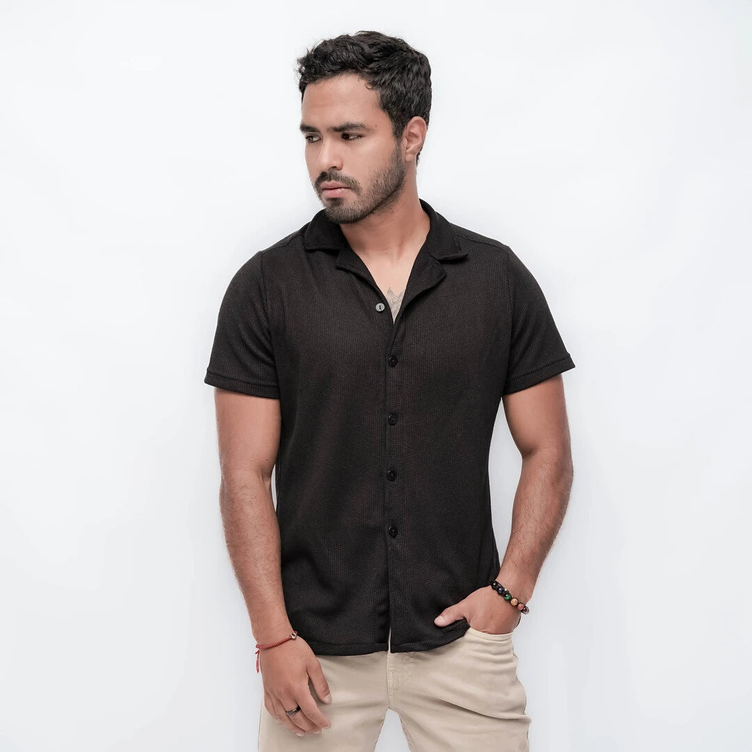 CAMISA WAFLE OCELOT